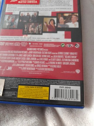 DVD Ocean's Twelve - Copia para Alquiler