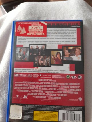 DVD Ocean's Twelve - Copia para Alquiler
