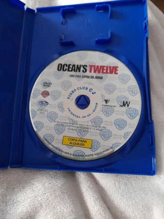 DVD Ocean's Twelve - Copia para Alquiler
