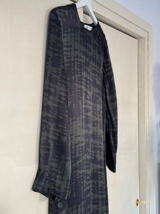 Vestido largo Zara estampado