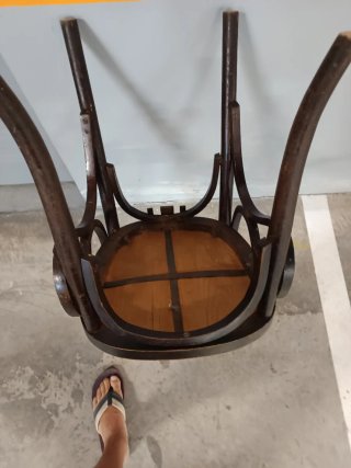 Sillas vintage de madera