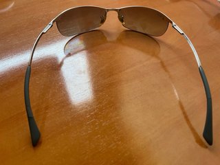 Gafas de sol Ray-Ban plateadas y negras