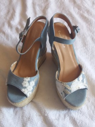 Scarpe con zeppa jeans Sweet Shoes 39