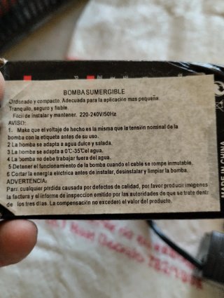 Bomba de agua sumergible XL-680