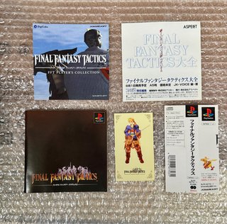 Final Fantasy Tactics PS1 Giappone NTSC-J