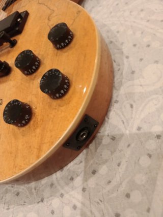 Guitarra Eléctrica Les Paul Madera Natural