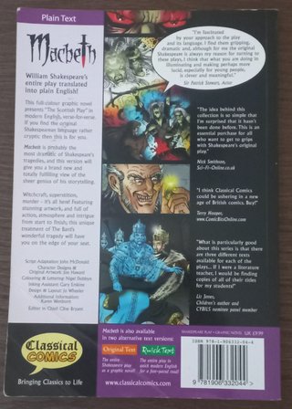 Macbeth The Graphic Novel