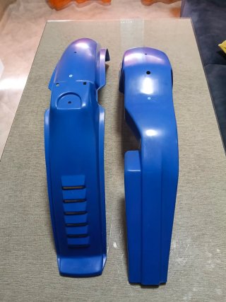 Guardabarros Puch Cóndor 1 y 2 Azul