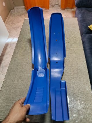Guardabarros Puch Cóndor 1 y 2 Azul