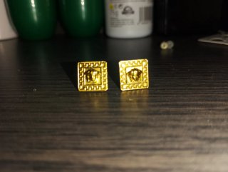 Orecchini Versace Medusa Dorato