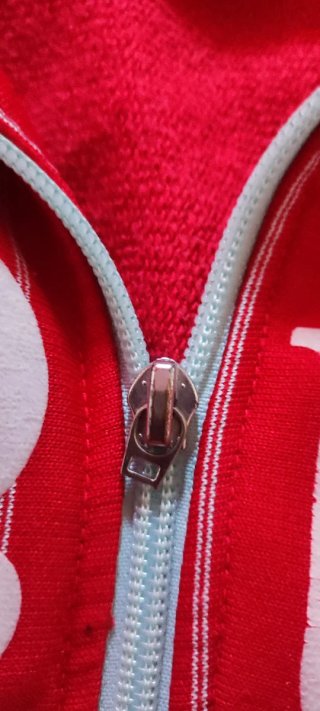 Sudadera Gsus Vintage Rayas Rojas