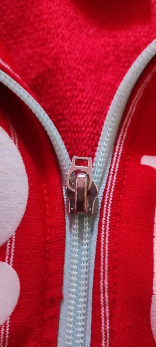 Sudadera Gsus Vintage Rayas Rojas