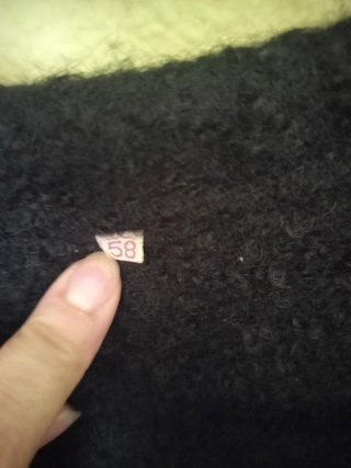 Chaquetón mujer marrón y gris