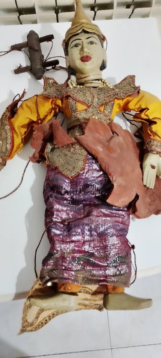 Antiguas Marionetas Birmanas