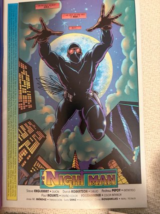 Serie completa de Night Man (Marvel/Forum)