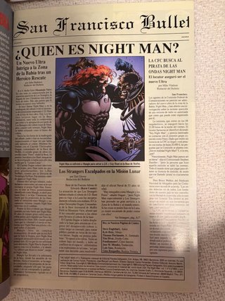 Serie completa de Night Man (Marvel/Forum)