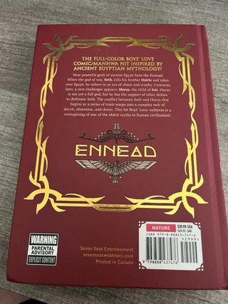 ENNEAD Vol. 1 Versión en Inglés, tapa dura.