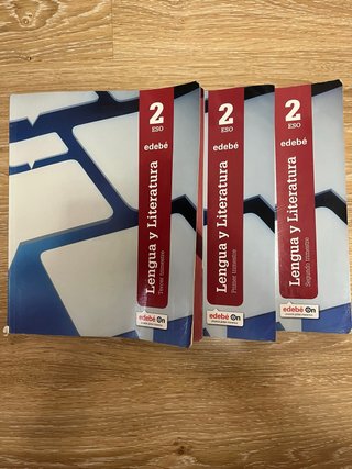Libros de Lengua y Literatura 2° ESO ( Edebé)