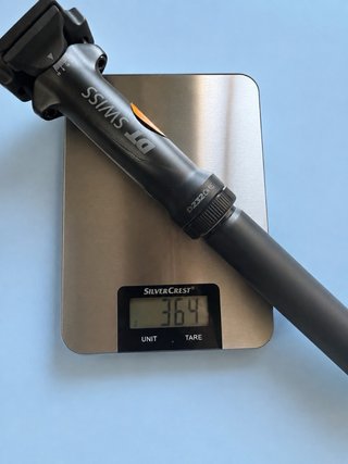 Tija telescópica DT Swiss Carbono de 30.9x60