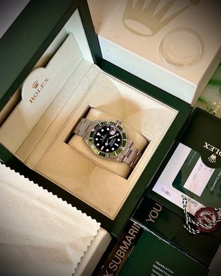 Rolex Submariner 16610LV Kermit 2006