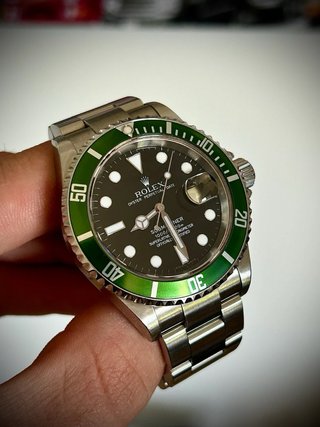Rolex Submariner 16610LV Kermit 2006