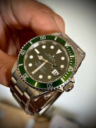 Rolex Submariner 16610LV Kermit 2006