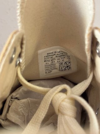 Zapatillas Converse bajas beige Talla 42 a estrena
