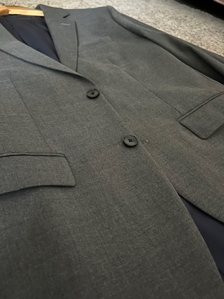 Traje Mango Gris