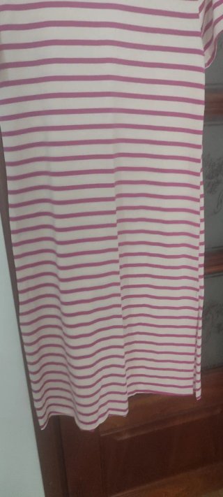 Vestido rayas rosa y blanco sin estrenar