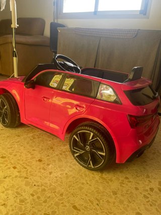 Coche Eléctrico Audi RS6 Rosa Niños