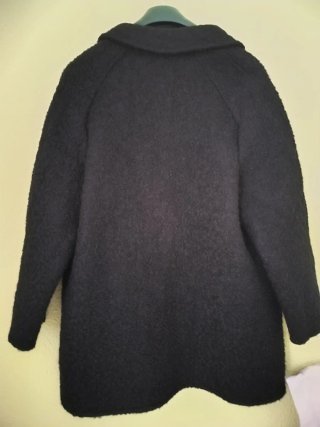 Chaquetón vintage negro talla única