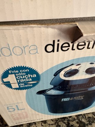 Freidora dietética Frei-Matic 5L sin estrenar