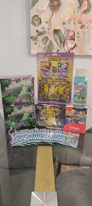 Lote productos sellados Pokémon