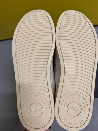 Zapatillas Colmar Piel Beige/Blanco