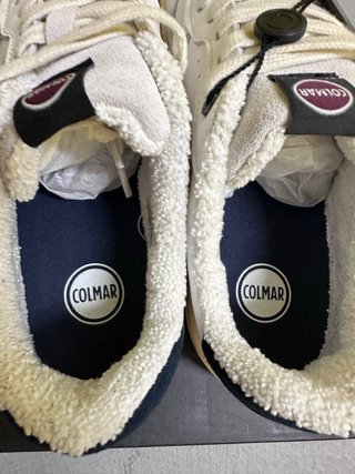 Zapatillas Colmar Piel Beige/Blanco