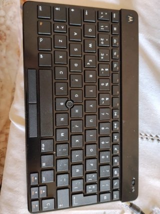 Teclado Inalámbrico Motorola Negro