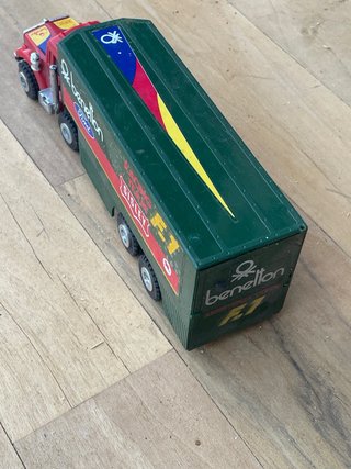 Raro Camion Giocattolo Vintage Benetton Ford