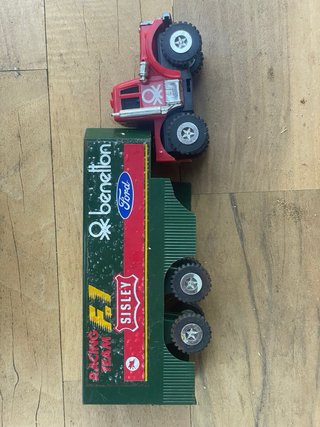 Raro Camion Giocattolo Vintage Benetton Ford