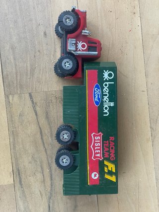 Raro Camion Giocattolo Vintage Benetton Ford