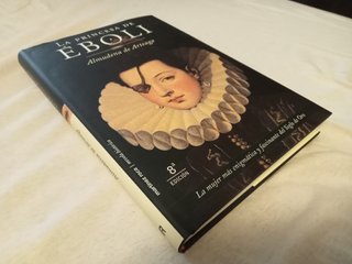 Libro Almudena de Arteaga La princesa de Éboli