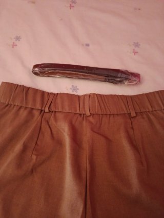 Pantalón corto mujer marrón
