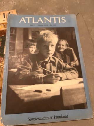 Lote de 9 revistas “ATLANTIS” (años 40 y 50)