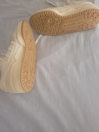 Zapatillas Adidas Forum Low Beige/Blanco