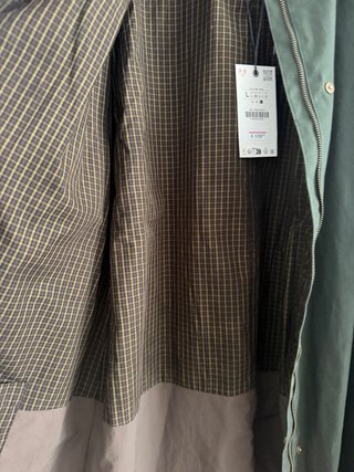 Trench gabardina de Zara Nueva