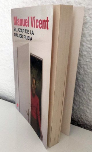 LIBRO EL AZAR DE LA MUJER RUBIA, MANUEL VICENT