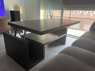 Mesa de centro wengué moderna