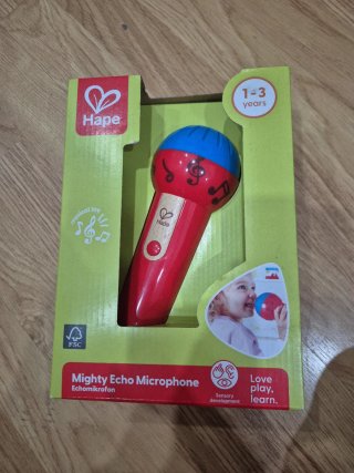 Micrófono Hape para bebés 1-3 años