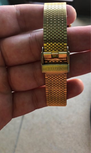 Orologio Citizen Quartz Vintage Placcato Oro