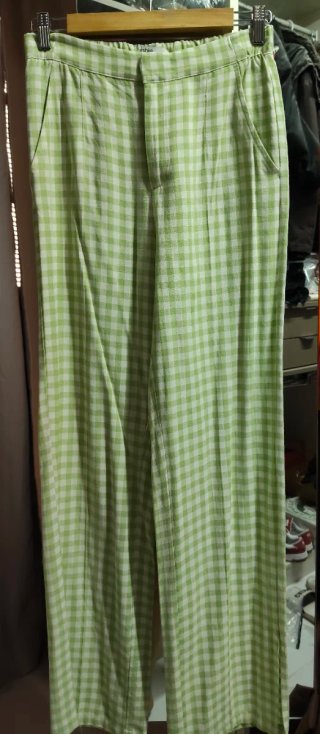 Pantalón cuadros Bershka Talla M