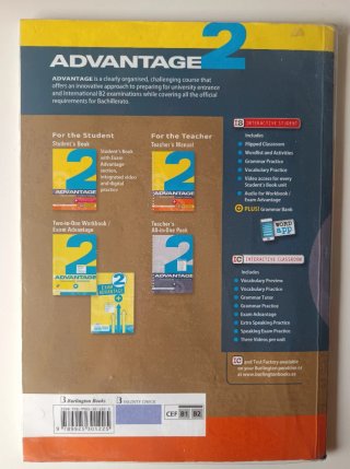 Libro inglés Advantage 2 Bachillerato